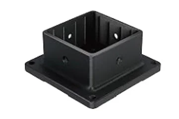 Base per palo da esterno resistente alle intemperie